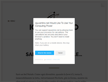 Tablet Screenshot of iojuventino.net